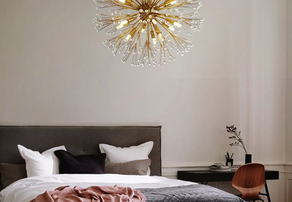 crystal ball chandelier lighting fixture