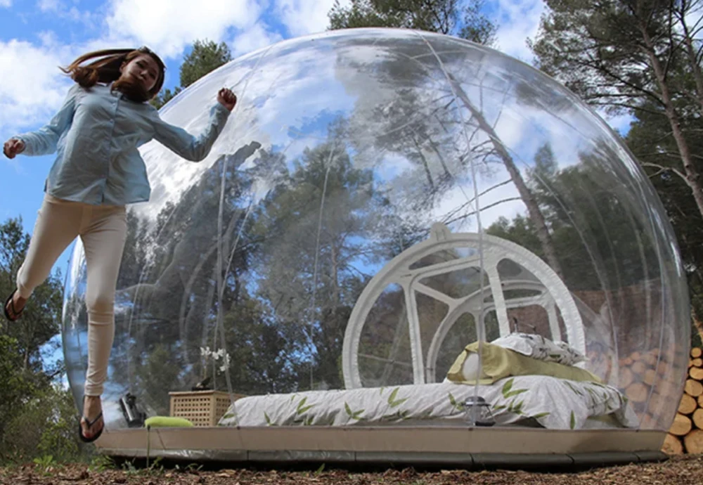 outdoor tent bubble