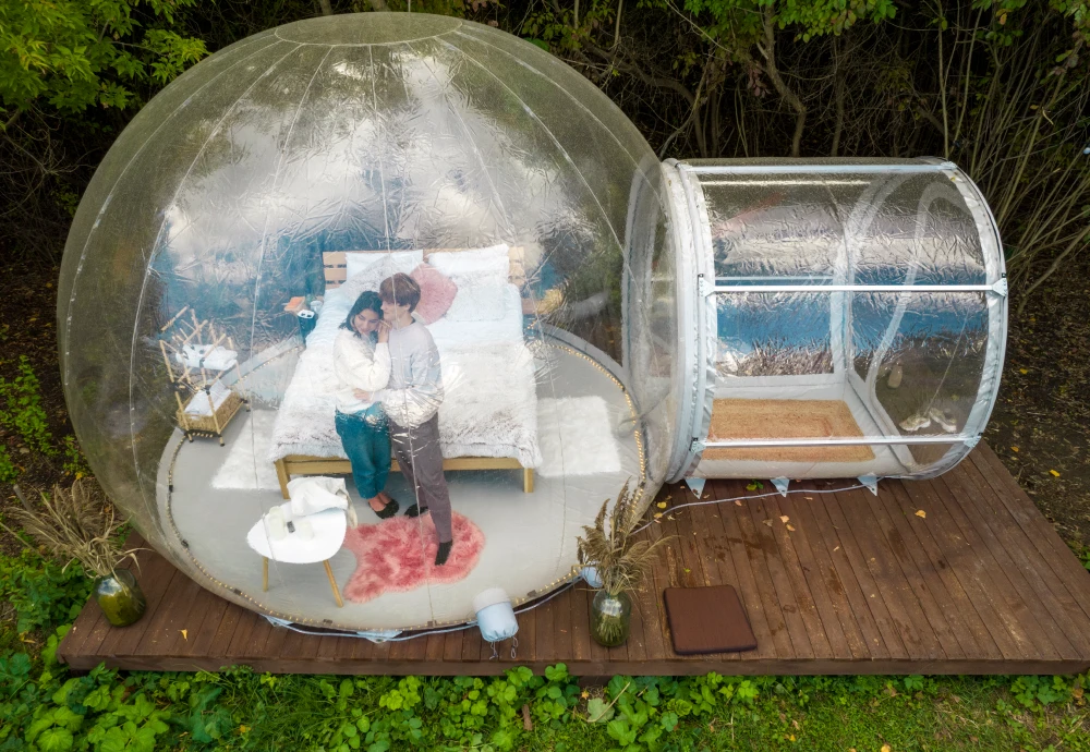 double bubble tent