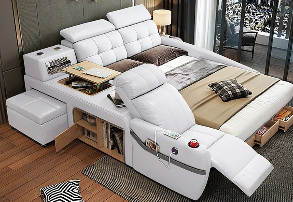 urban smart king size bed with storage